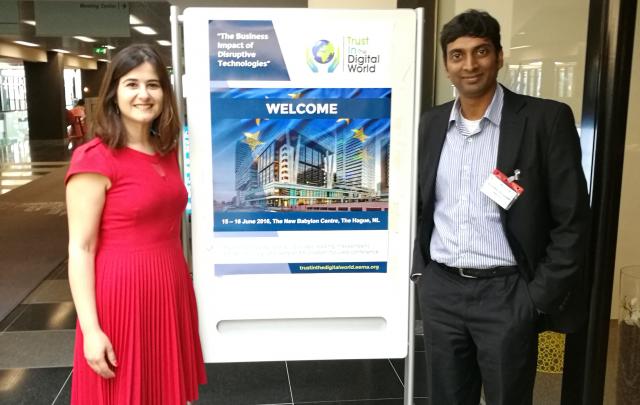 ReCRED's presentation in Trust in the Digital World (TDW) 2016 conference - Κεντρική Εικόνα